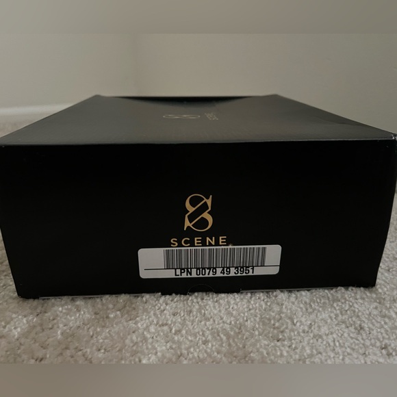 JustFab stiletto pumps, black jeweled 6inch heels, new in box, size 8 - Picture 12 of 14